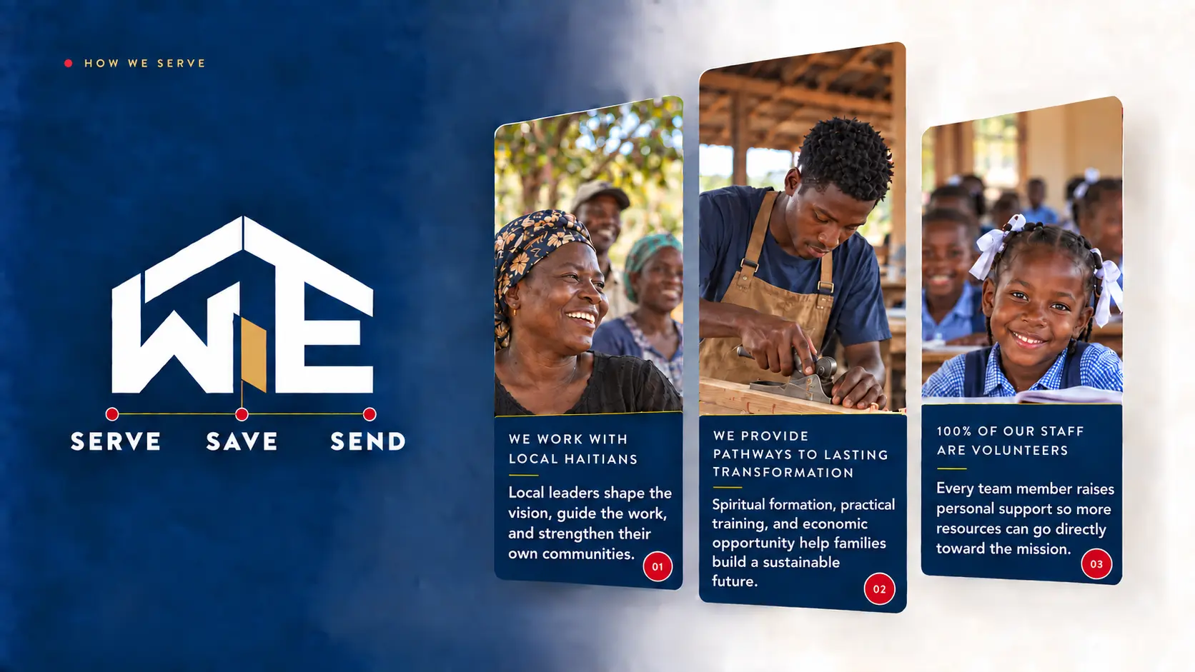 YWAM Cap-Haïti serves local Haitians, creates pathways to lasting transformation, and is staffed entirely by volunteers.